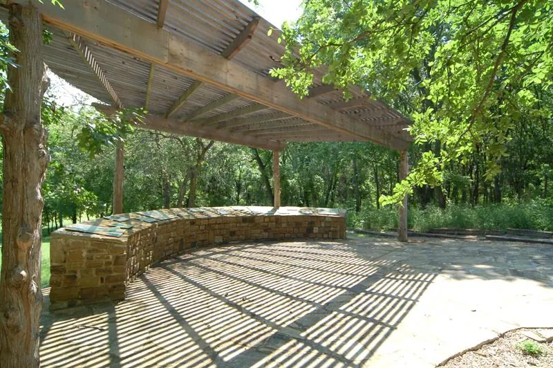 Pergola at the Heard Natural Science Museum in McKinney